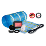 Thermonet Underfloor Heating Kit with Dual Black Thermostat - Undertile 150Wm² - Thermogroup
