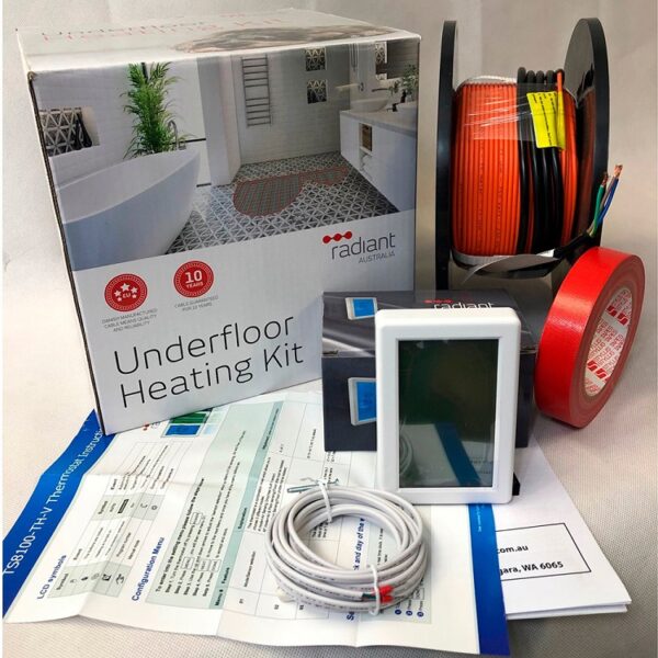 Radiant Floor Heating Cable Kits UTCK - Undertile Cable