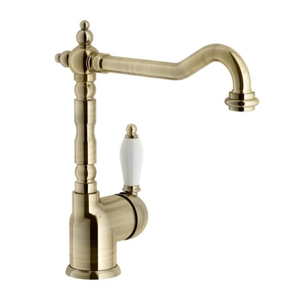 Turner Hastings Clasico Single Mixer 18113 Antique Brass