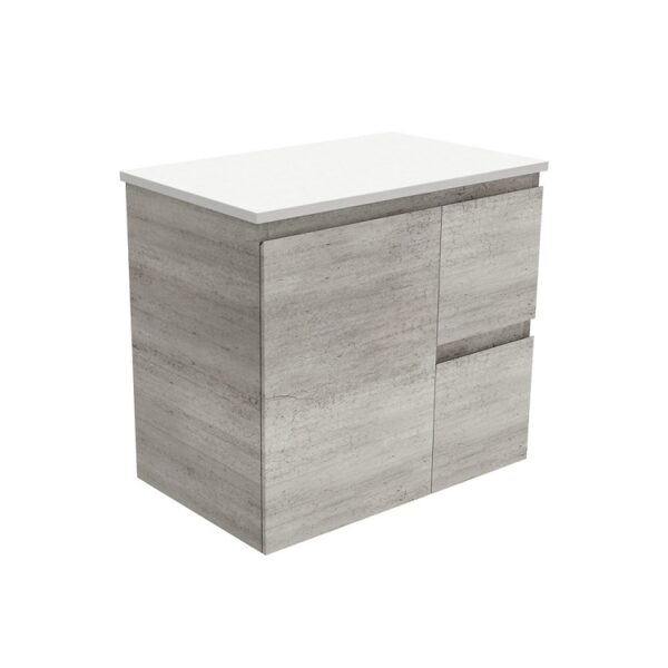 Fienza Edge Industrial 750 Wall Hung RH
