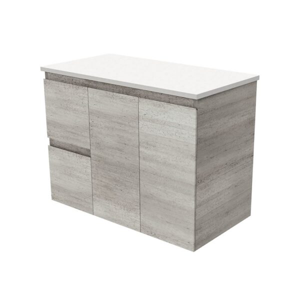 Fienza Edge Industrial 900 Wall Hung LH