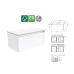 Fienza Manu Wall Hung Cabinets 900 Spec