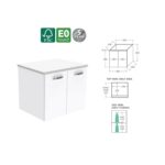 Fienza Unicab Wall Hung 600 Cabinet Spec