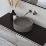 Fienza Jada Concrete Above Counter Basin RB199 Lifestyle