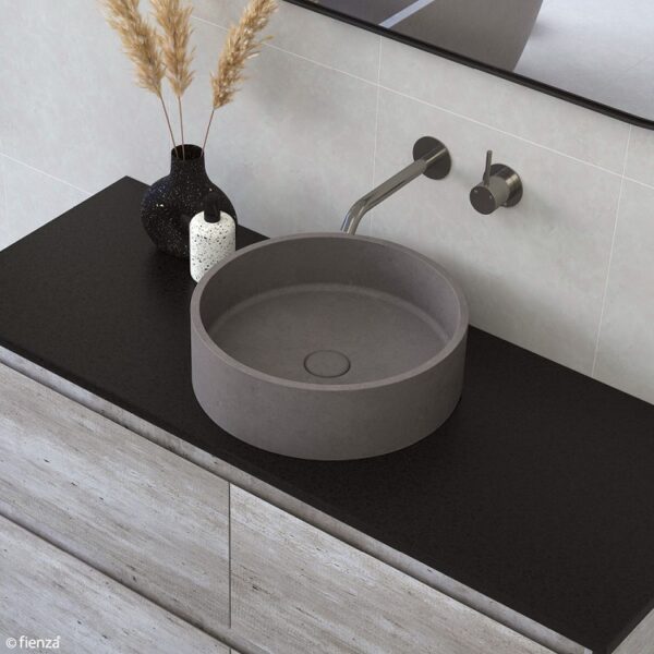 Fienza Jada Concrete Above Counter Basin RB199 Lifestyle