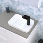 Fienza Petra Mini Semi-Inset Basin RB2601 Lifestyle