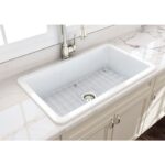 Turner Hastings Cuisine 81 x 48 Inset / Undermount Fine Fireclay Sink CU81FS Inset