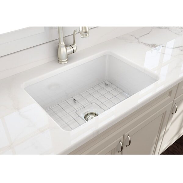 Turner Hastings Cuisine 68 x 48 Inset/Undermount Fine Fireclay Sink CU68FS Undermount