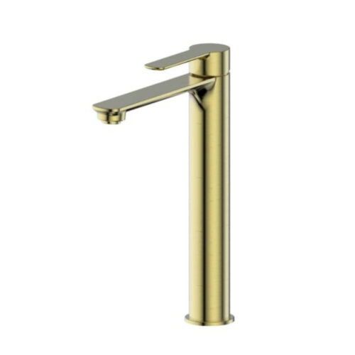 Greens Astro II Tower Basin Mixer Brushed Brass 2513856
