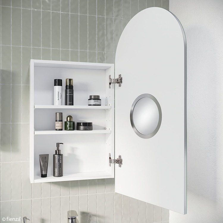 Fienza Arch Mirror Cabinet 450 x 900mm PSH450ARCH Lifestyle 2