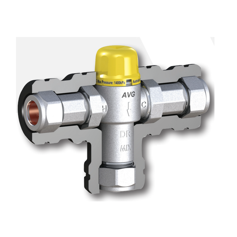 AVG High Performance Tempering Valve 20mm TVA20CHP-I