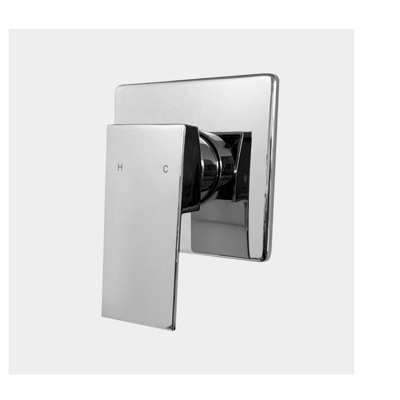 Castano Elba Square Wall Mixer ELWAC