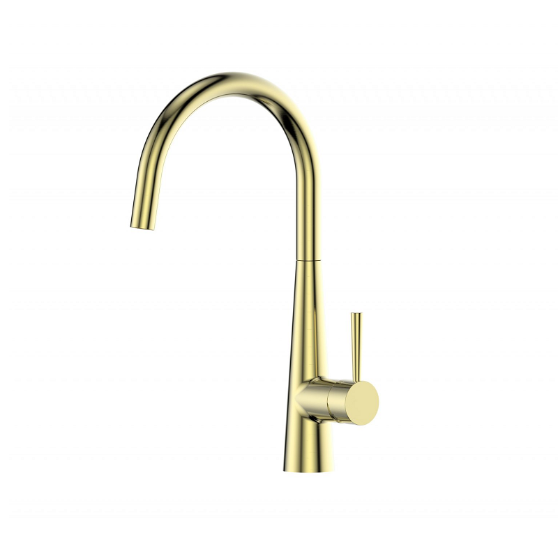 Greens Galiano Slimline Sink Mixer Brushed Brass 175620361