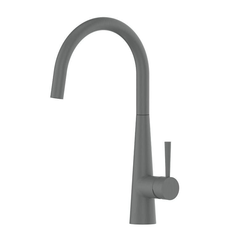 Greens Galiano Slimline Sink Mixer Gun Metal 175620391