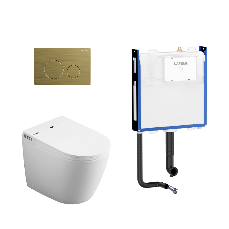 Lafeme Crawford Rimless Smart Toilet ST21-BG