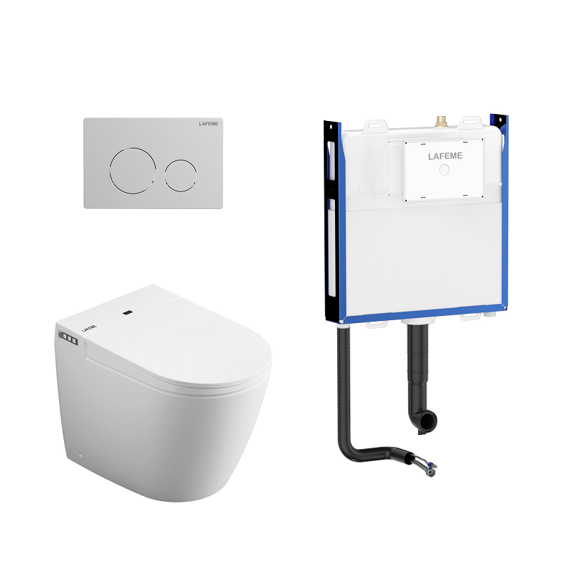Lafeme Crawford Rimless Smart Toilet ST21-BN