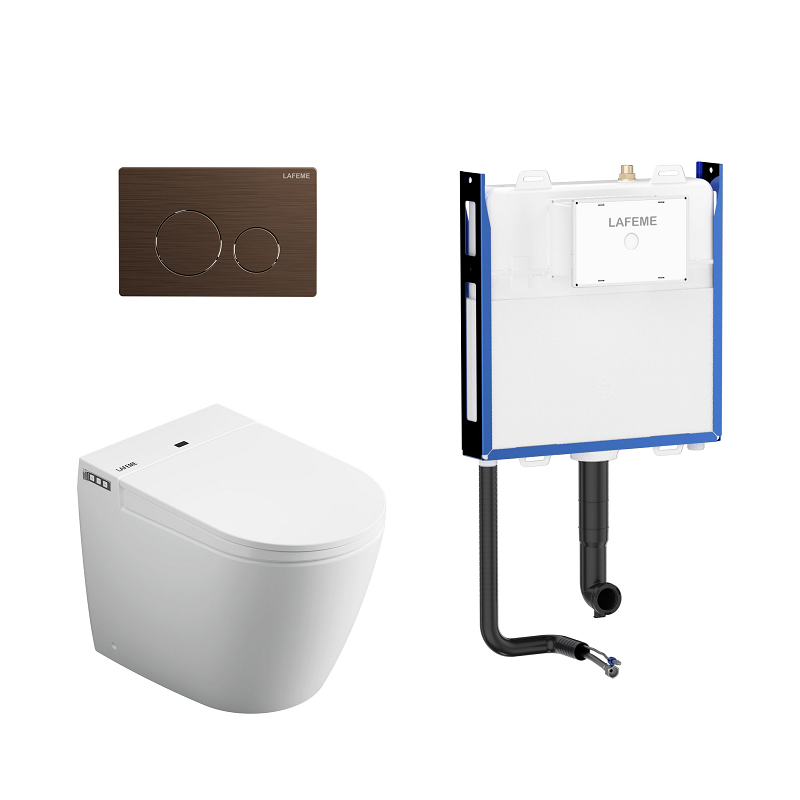 Lafeme Crawford Rimless Smart Toilet ST21-BZ