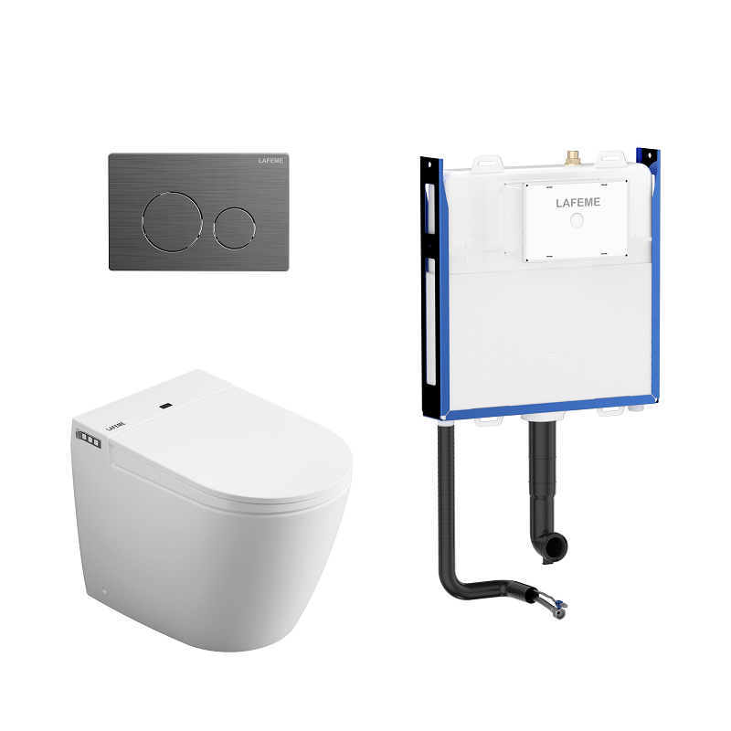 Lafeme Crawford Rimless Smart Toilet ST21-GM