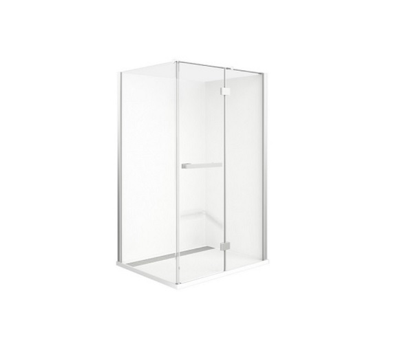 Johnson Suisse Barossa Pivot Semi-Frameless Shower Screen And Return
