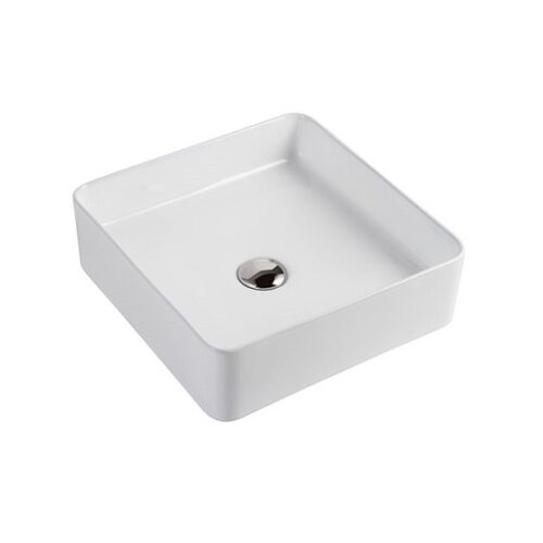 Decina Carina Square Counter Top Basin White