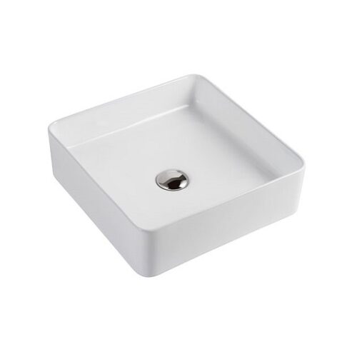 Decina Carina Square Counter Top Basin Matte Black