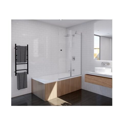 Decina Cascade Fixed & Swing Pivot Bath Shower Screen Panel