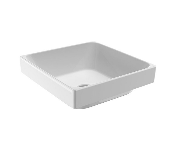 Johnson Suisse Gemelli Square Semi Inset Basin JBSG740.PW6