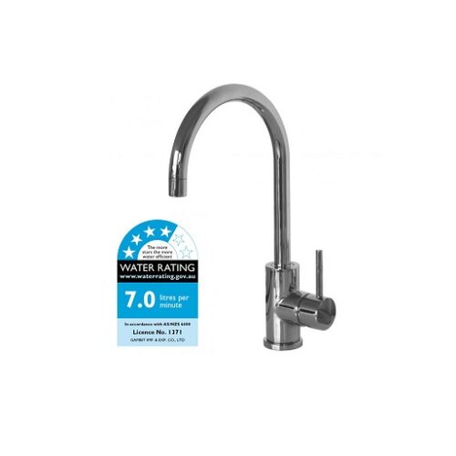 Castano Milan Pin Lever Gooseneck Sink Mixer