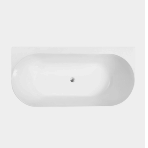 Castano Positano Back To Wall Freestanding Bath POSBTW1660FB