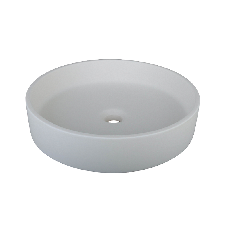 Castano Mykonos Solid Surface Above Counter Basin MYKSSSW