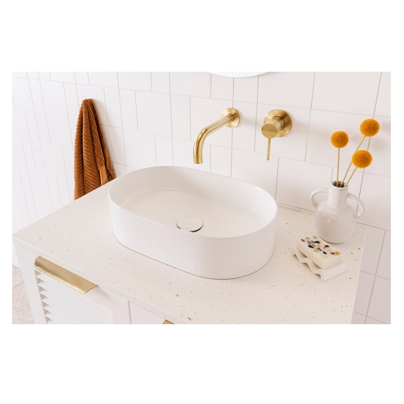 ADP Patty Above Counter Basin Gloss White TOPCPAT4528GW