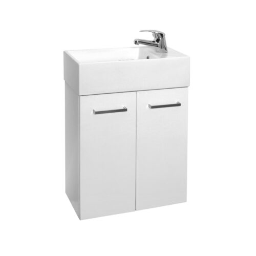 ECT Tiny Ensuite Wall Hung Vanity with Ceramic Top
