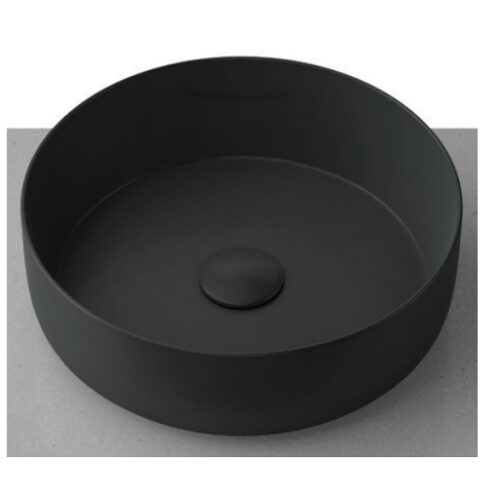 Timberline Allure Above Counter Basin Matte Black