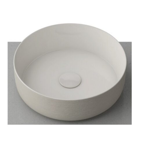 Timberline Allure Raked Above Counter Basin Matte White