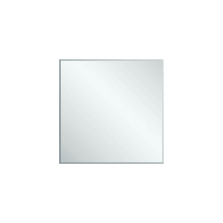 Fienza Bevel Edge Rectangular Glue On Mirror 900 x 900mm BEM9090G