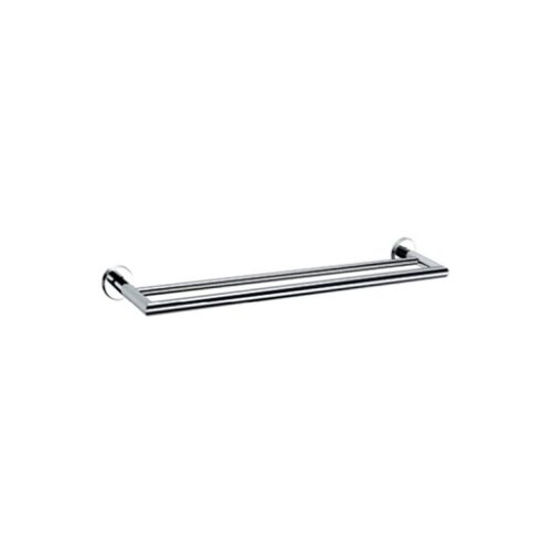 Nero Dolce 900mm Double Towel Rail Chrome