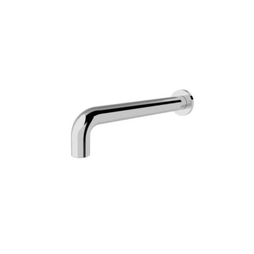 Nero Dolce Wall Basin Mixer Straight Spout