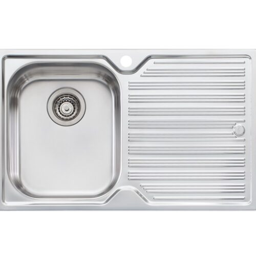 Oliveri Diaz Single Bowl Sink with Drainer
