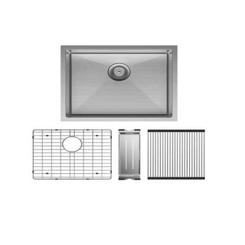 Fienza Hana 40L Single Kitchen Sink Kit 68402-KIT
