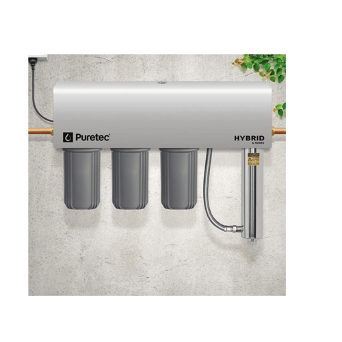 Puretec HYBRID-G7 Filtration And Ultraviolet Whole House With Weather Cover