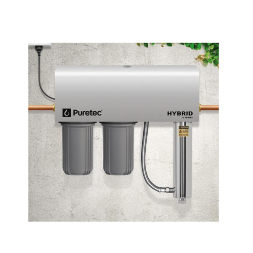 Puretec HYBRID-G7 Filtration And Ultraviolet Whole House With Weather Cover