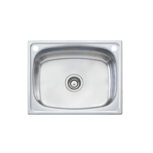 Oliveri Laundry 45L Tub 1TH With Bypass