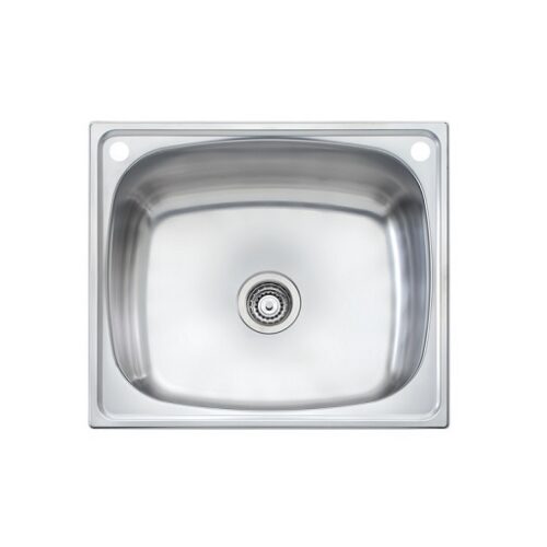 Oliveri Laundry 70L Tub 1TH With Bypass