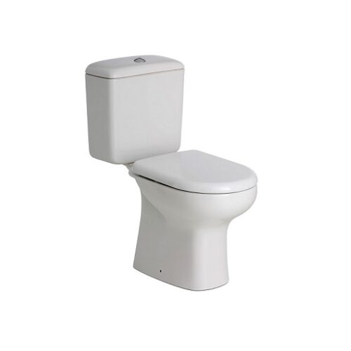 Fienza RAK Liwa White Close Coupled Toilet Suite