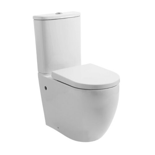 ECT Global Romeo Back to Wall Raised Height Toilet Suite