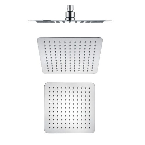 Fienza Slice 250mm Square Overhead Shower 411127