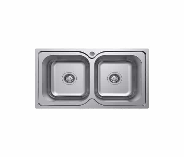 Fienza Tiva 780 Double Kitchen Sink 68108-1