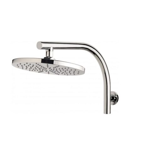 Phoenix Vivid High-Rise Shower Arm & 230mm Round Rose