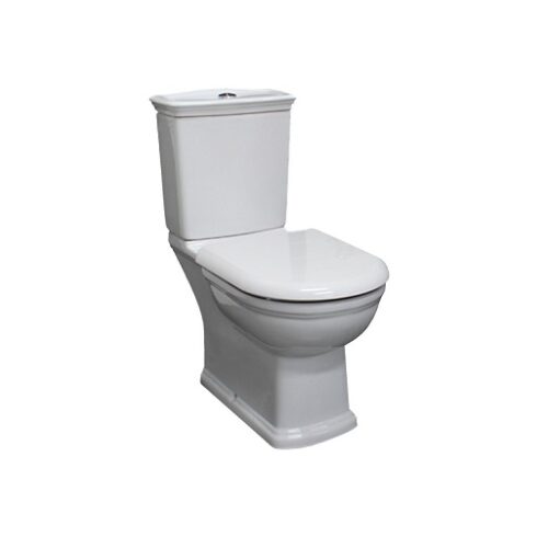 Fienza RAK Washington White Close-Coupled Toilet Suite