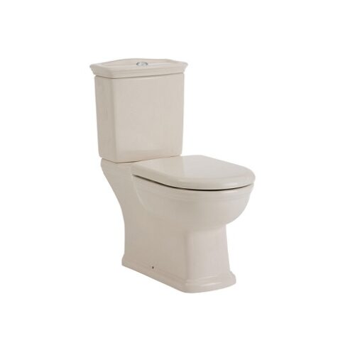 Fienza RAK Washington Ivory Close-Coupled Toilet Suite